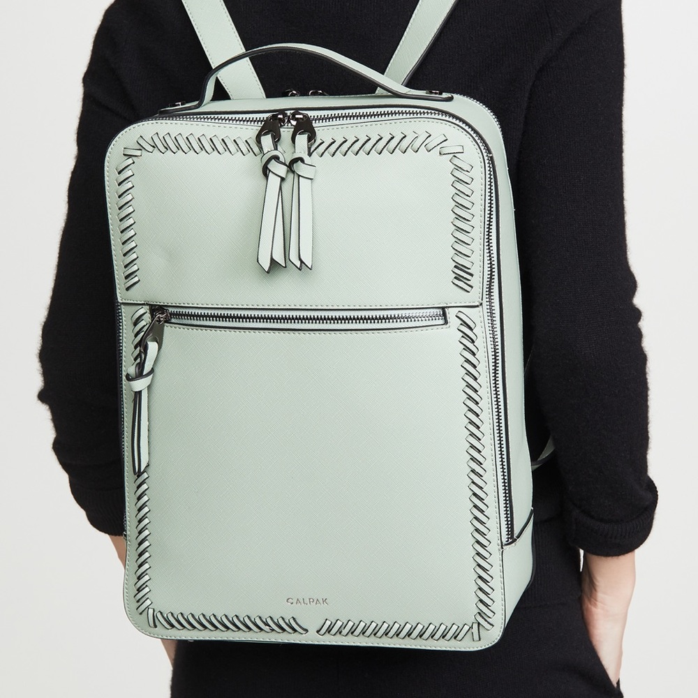 Calpak Kaya Travel/Laptop Backpack - Retired Mint Color
